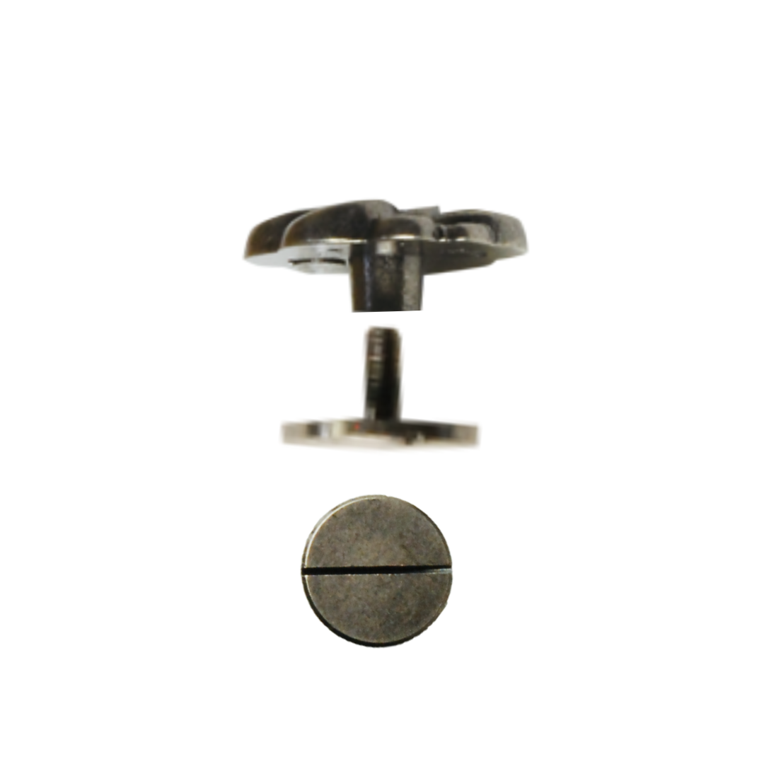 Screw-Type Screw Rivet (Coin, Large) 30mm × 5mm