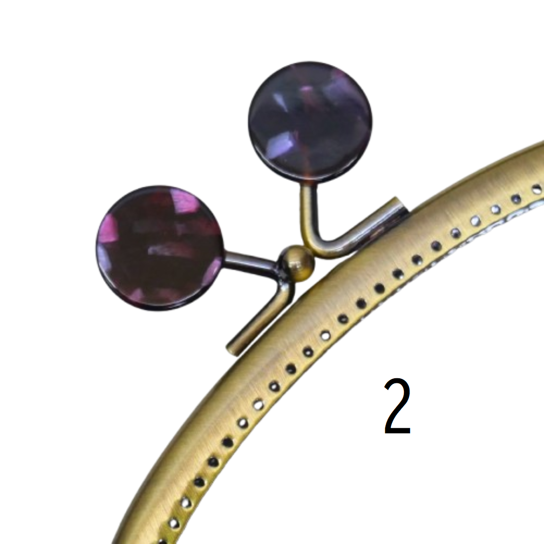 Retro Ball #AG Clasp Frame 12cm