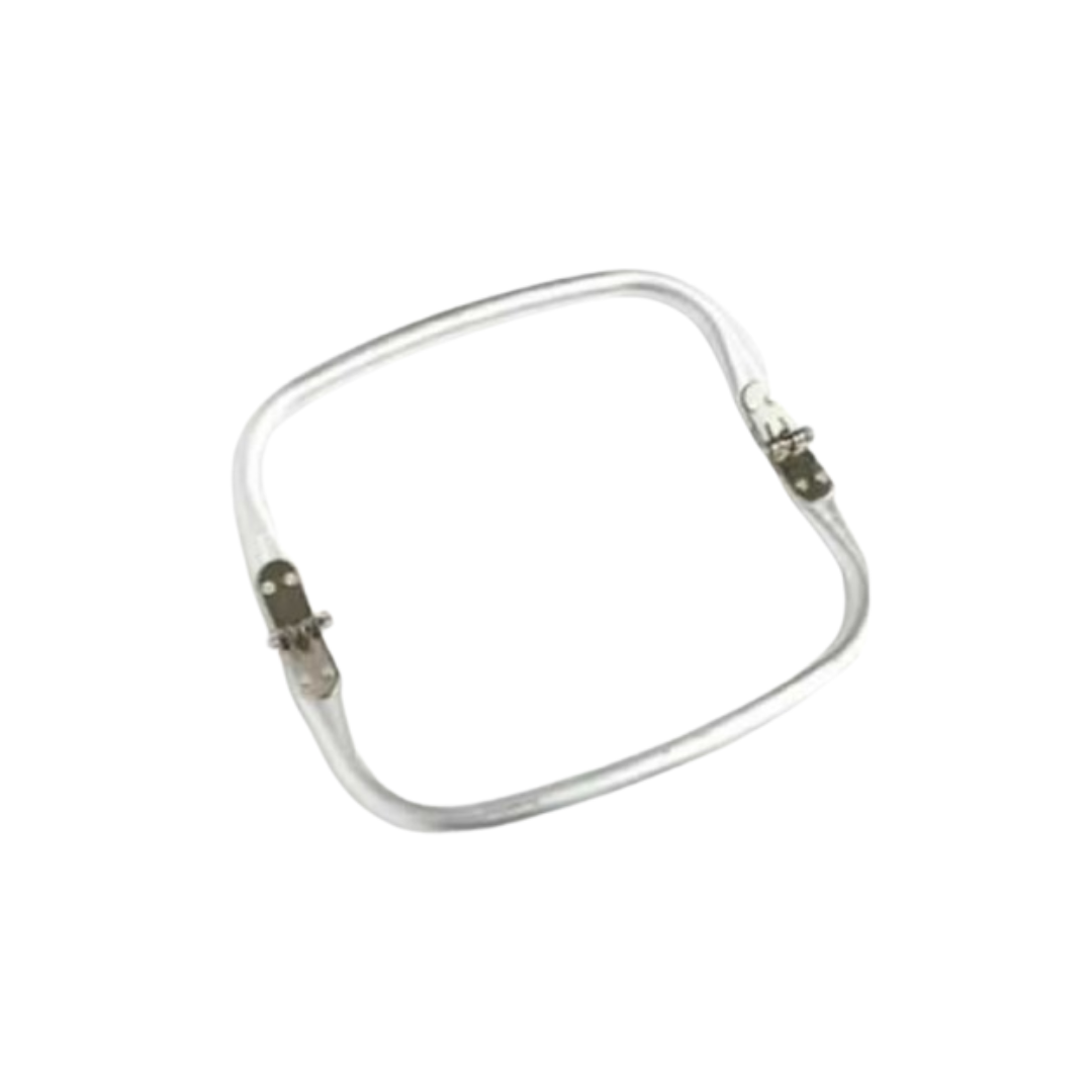 Comb-Shaped Aluminum Spring Clasp Frame 18cm × 10cm