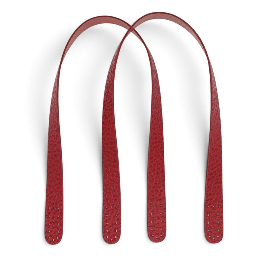 Embossed Antique Leather Handle – 15mm × 40cm (2 pcs)