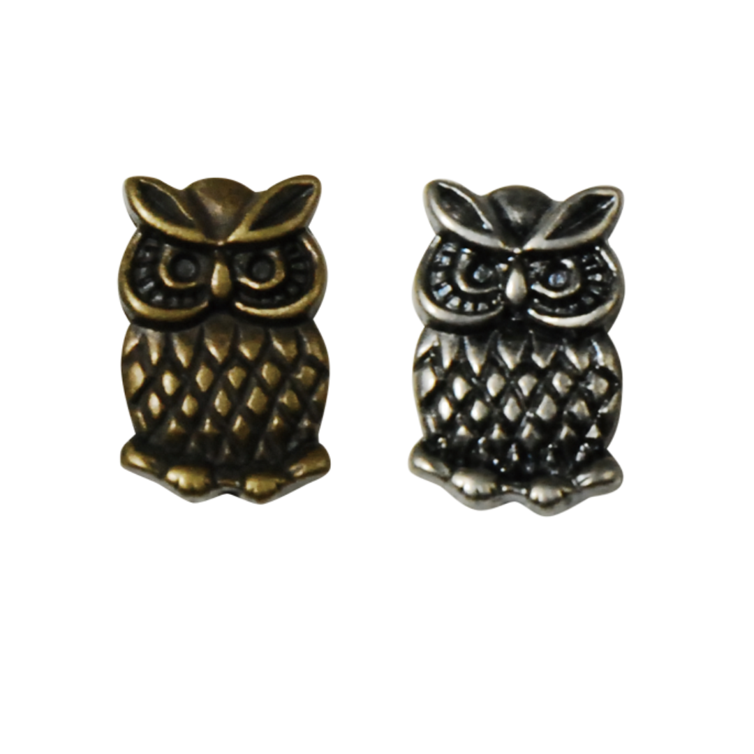 Screw-Type Spring Snap (Owl) 17mm × 5mm