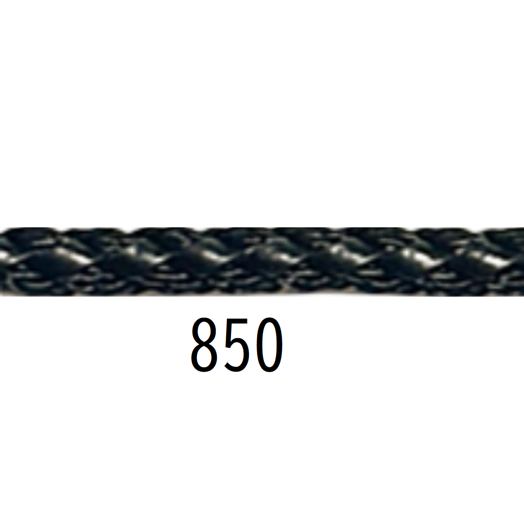 Polyester & Faux Leather Mix Shoulder Strap Ø5mm × 120cm