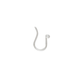 Resin Hook Earrings 8mm × 12mm Ø0.7mm