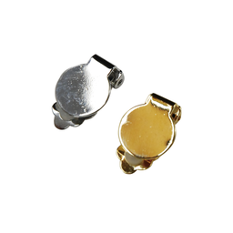 Clip-On Earring (with Silicone Pad) 12mm × 17mm
