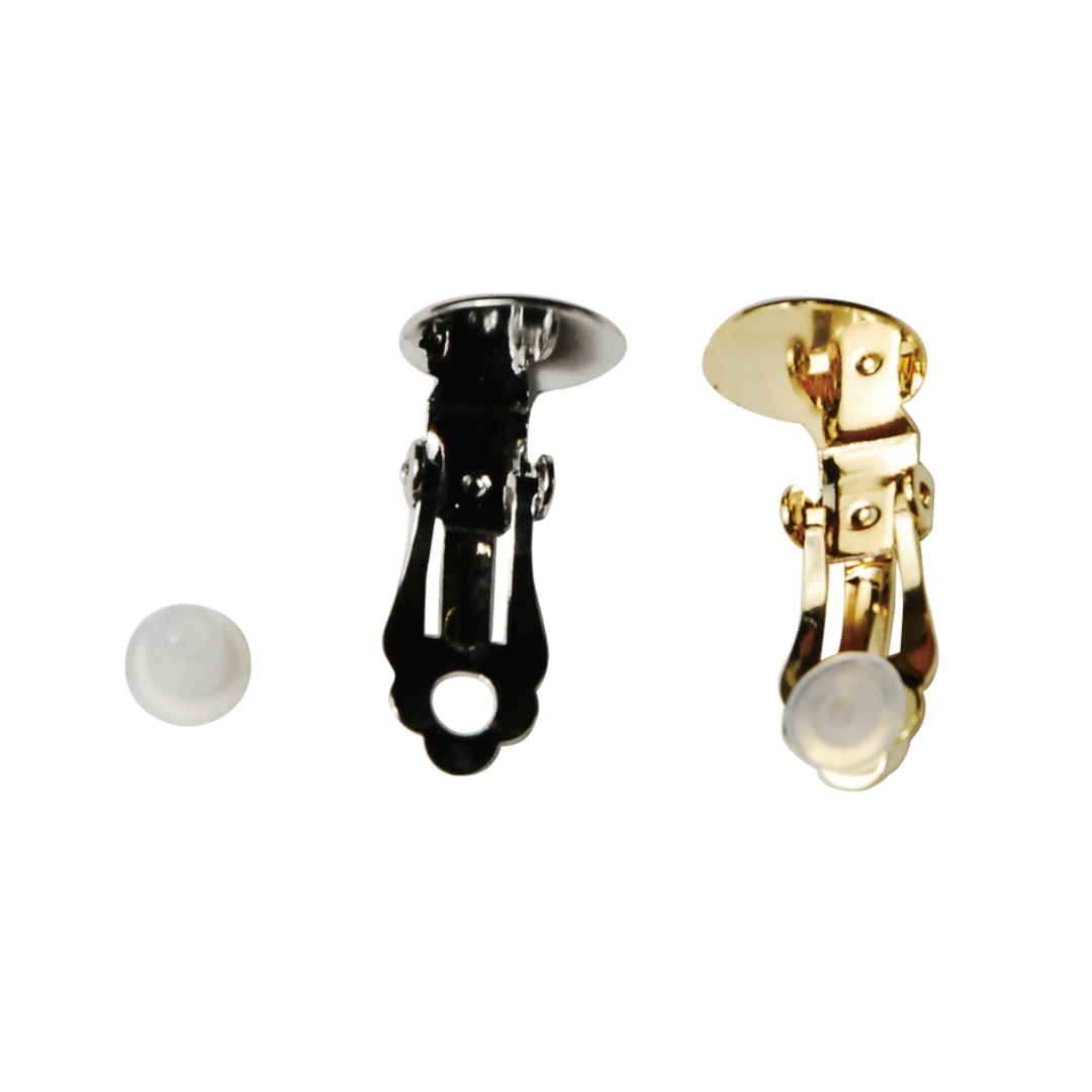 Clip-On Earring (with Silicone Pad) 12mm × 17mm