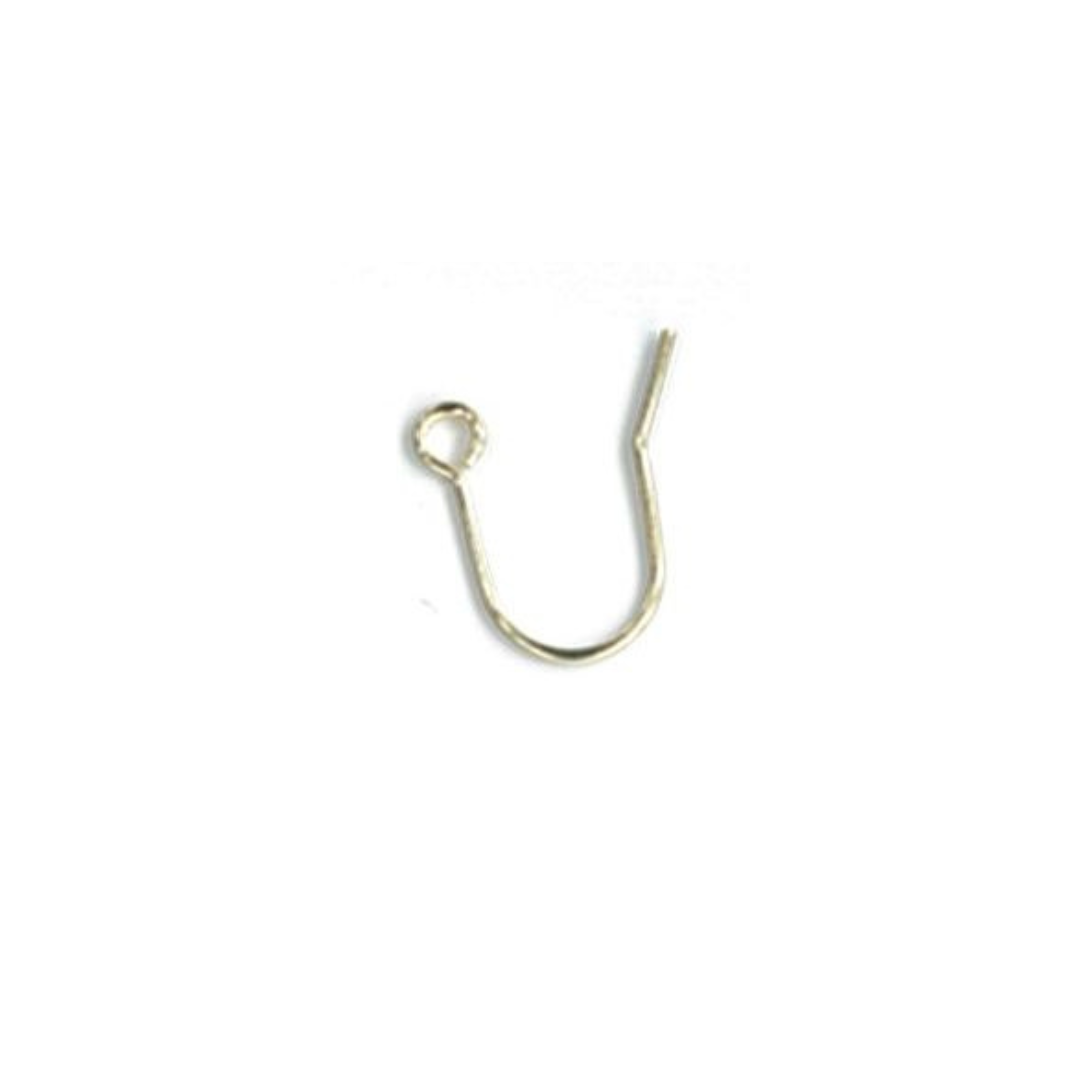 Brass Hook Earrings 7mm × 10mm Ø0.5mm