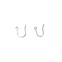 Brass Hook Earrings 7mm × 10mm Ø0.5mm