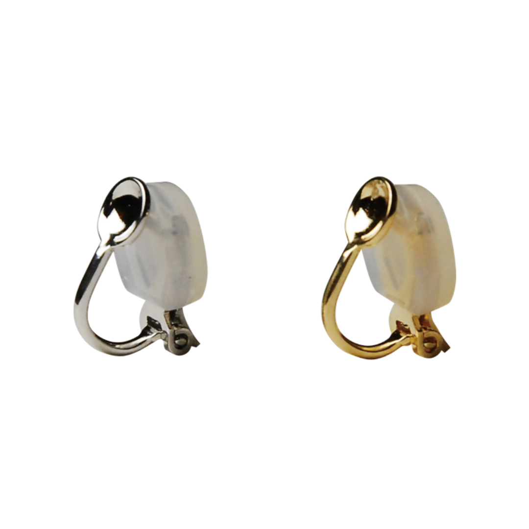 French Clip with Flat Pad (with Silicone Cover) 10mm × 15mm