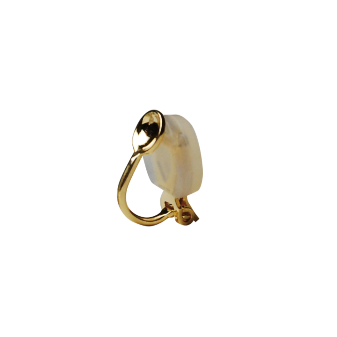 French Clip with Flat Pad (with Silicone Cover) 10mm × 15mm