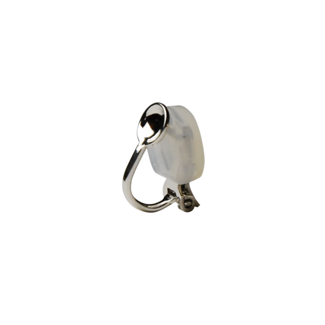 French Clip with Flat Pad (with Silicone Cover) 10mm × 15mm