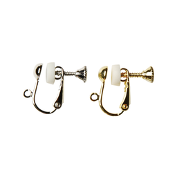 Screw Clip with Jump Ring (with Silicone Cover) 10mm × 15mm