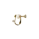 Screw Clip with Jump Ring (with Silicone Cover) 10mm × 15mm