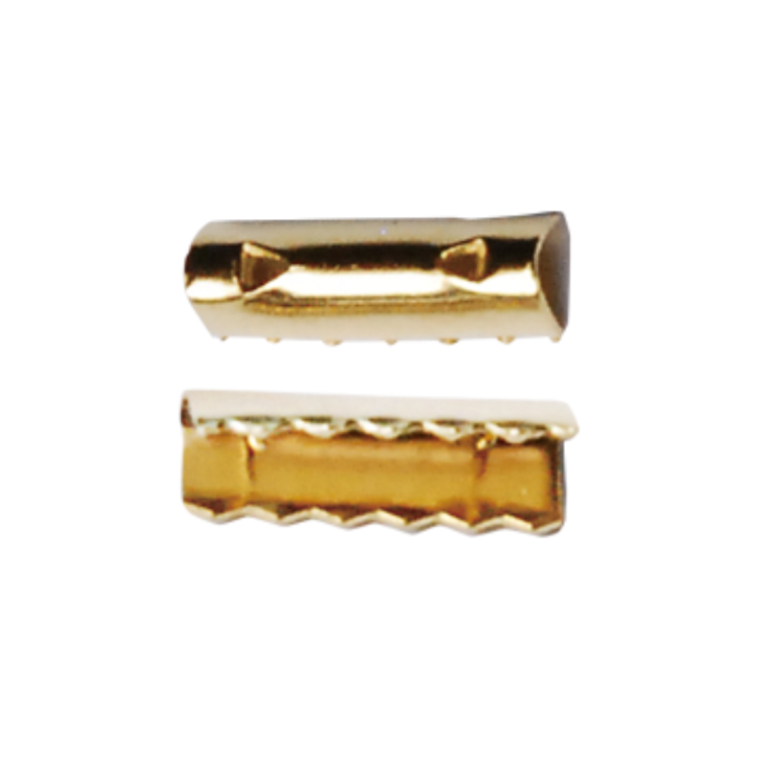 Brass Cord End Cap 7mm × 18mm