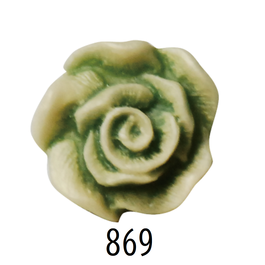 Rose Button 17mm