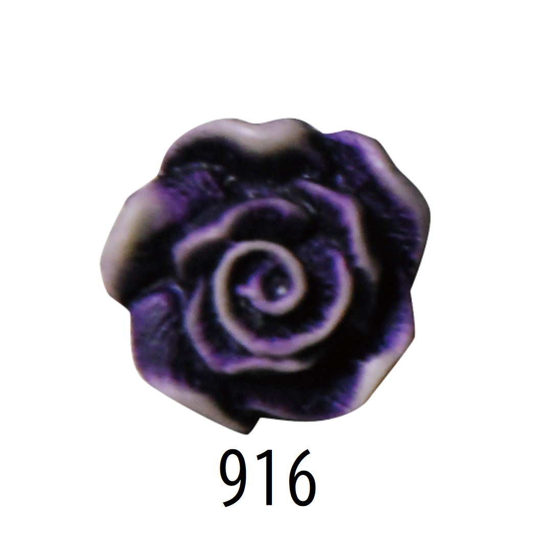 Rose Button 17mm