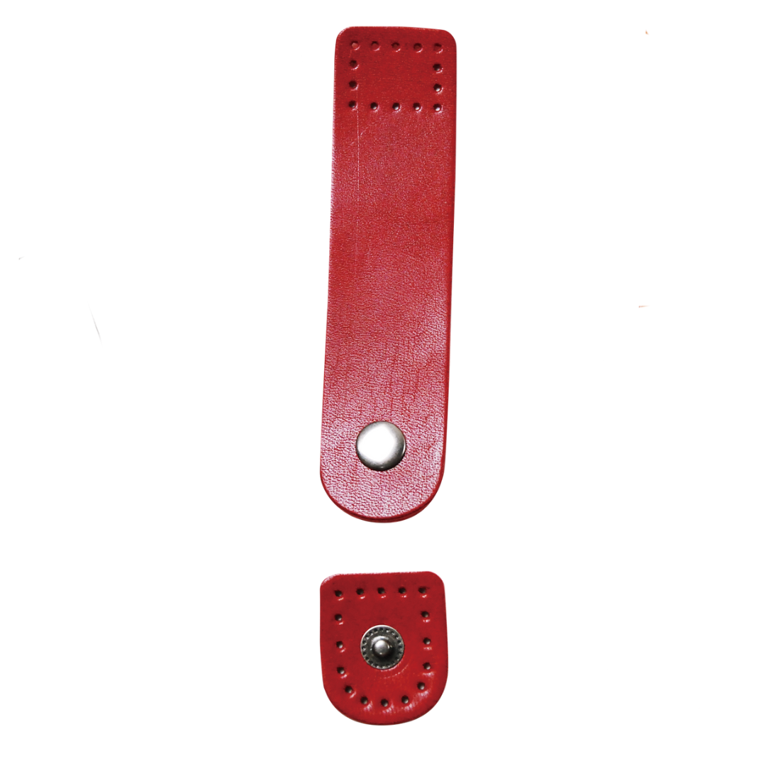 Leather Attachment with Snap (Large) Hardware AS 25mm × 10cm