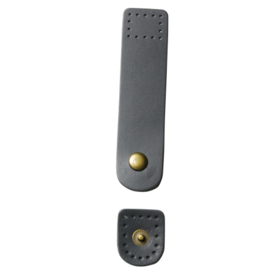Leather Attachment with Snap (Large) Hardware AG 25mm × 10cm