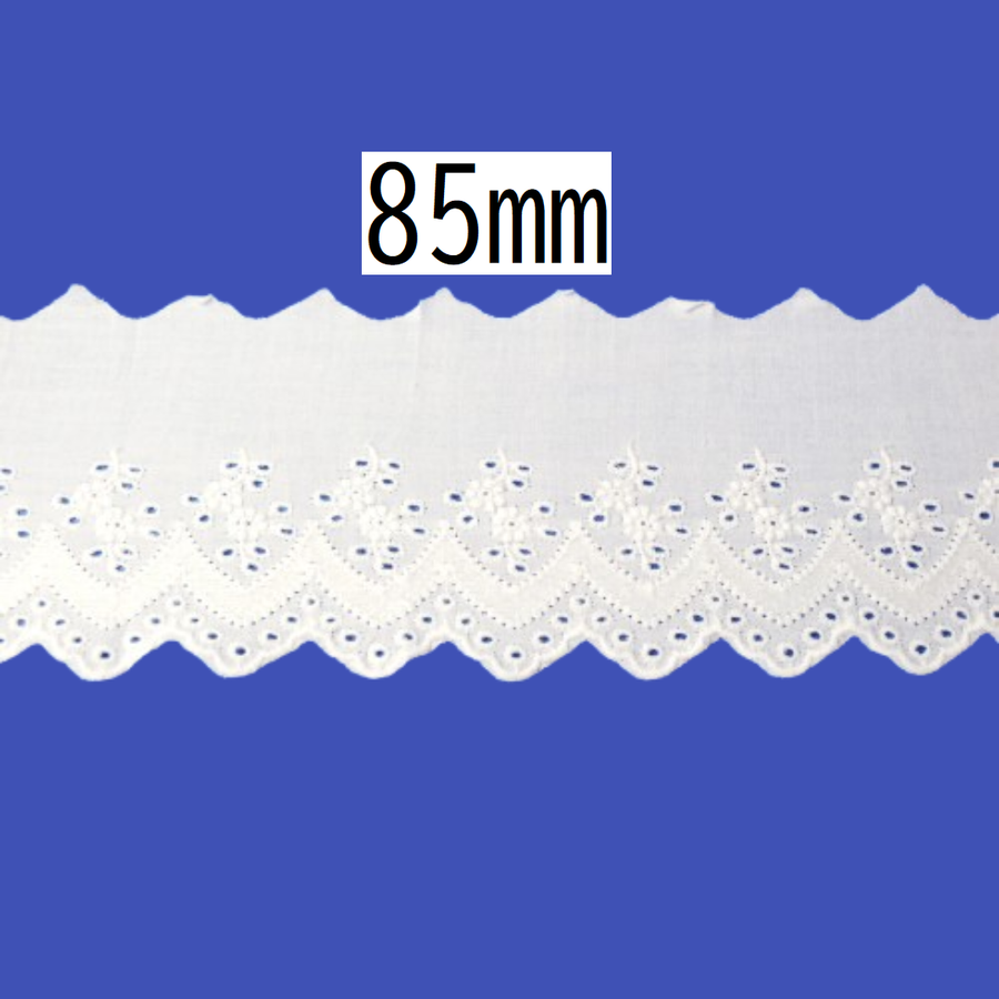 Cotton Lace 85mm × 13.5m
