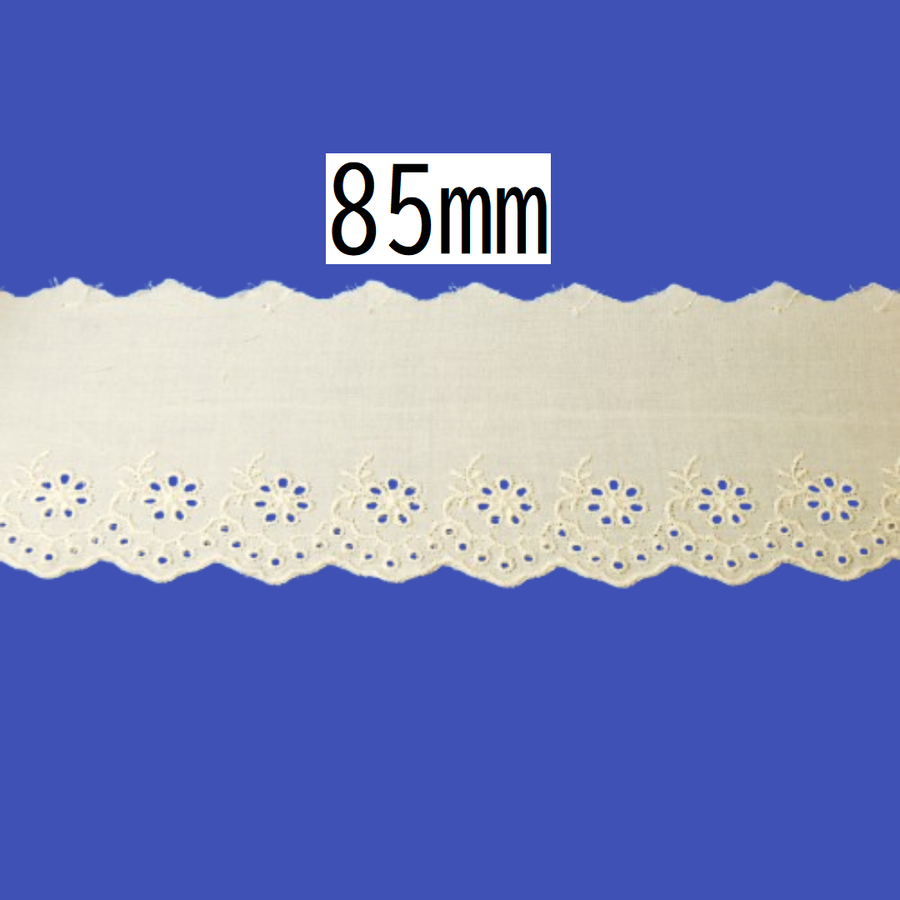Cotton Lace 85mm × 13.5m
