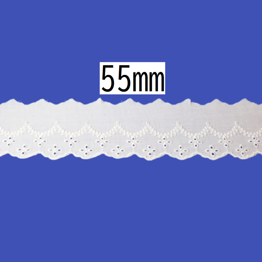 Cotton Lace 55mm × 13.5m