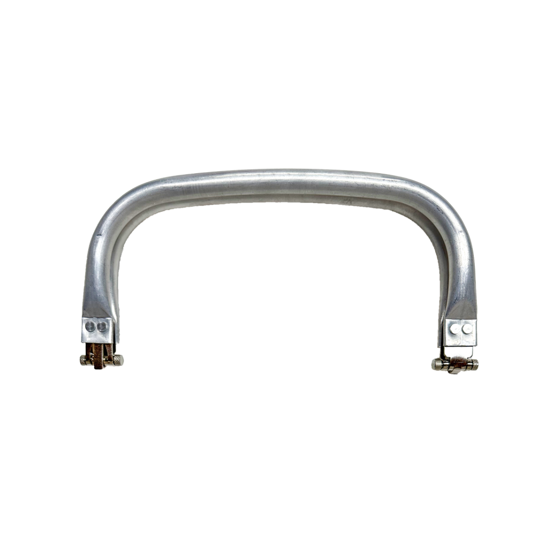Wide Comb-Shaped Aluminum Spring Clasp Frame 21cm × 10cm