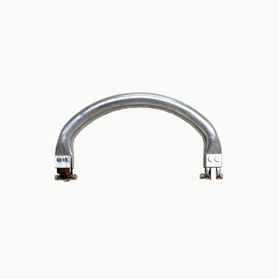 Round Aluminum Spring Clasp Frame 18cm × 9cm