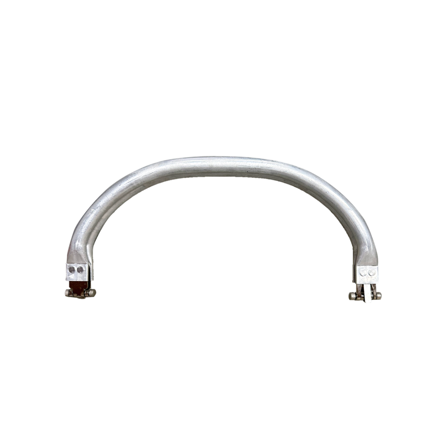 Round Aluminum Spring Clasp Frame 21cm × 10cm