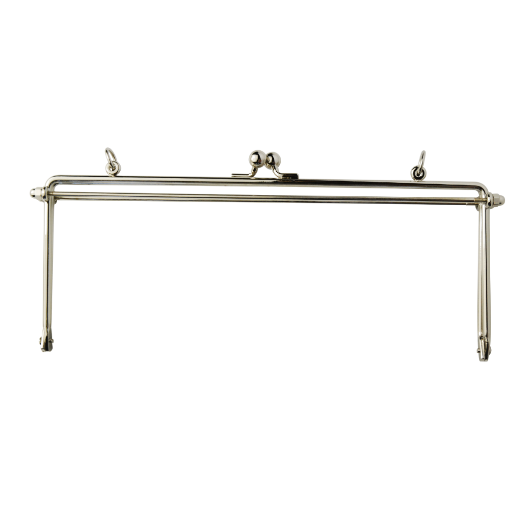 Metal Ball S Benri Clasp Frame (with Rings) 23cm × 8.5cm