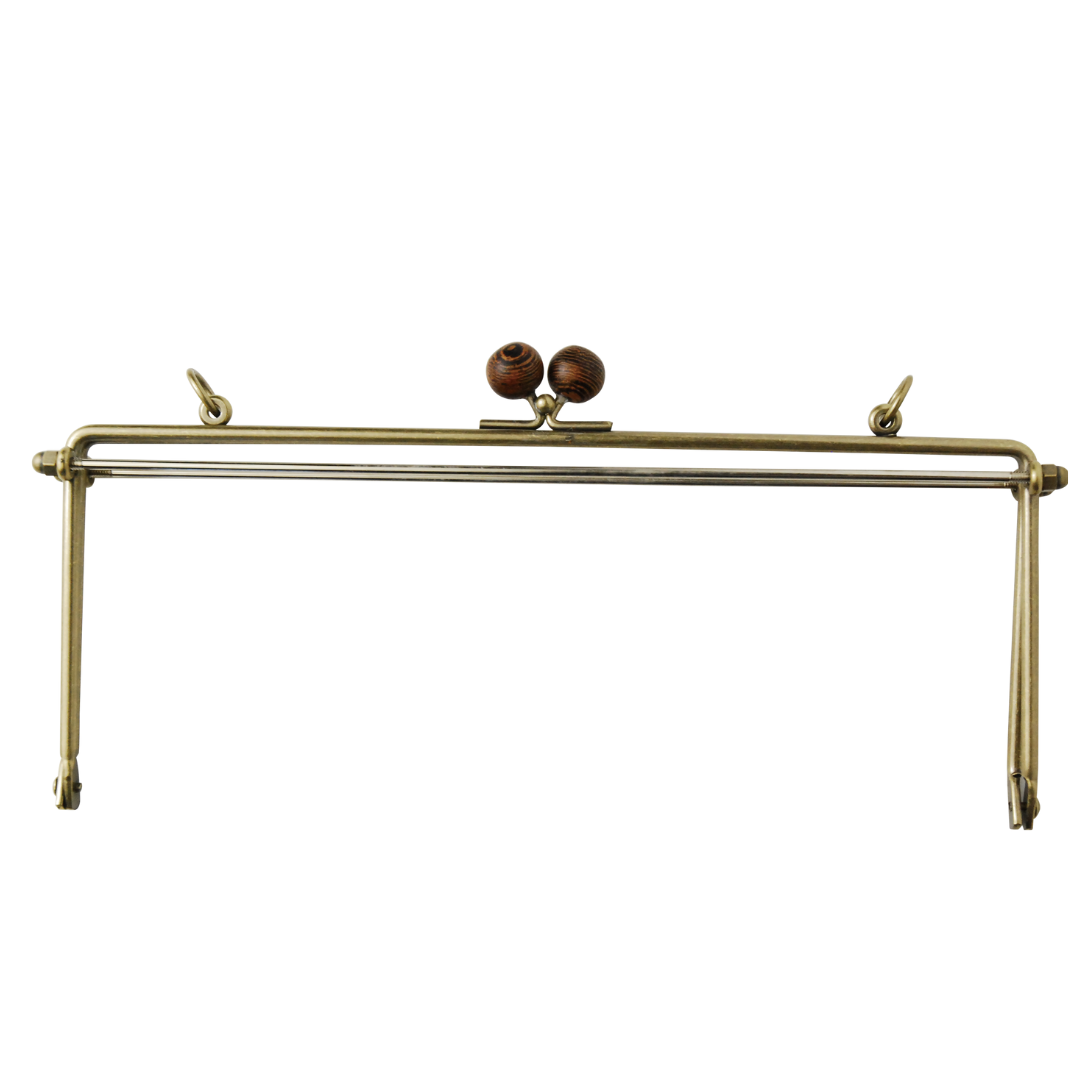 Rare Wood Ball AG Benri Clasp Frame (with Rings) 23cm × 8.5cm