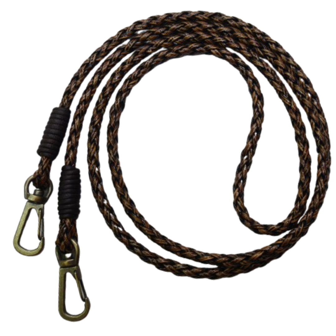 Antique-Style Faux Leather Shoulder Strap (φ5 mm × 120 cm)