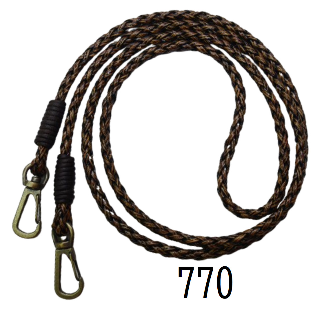 Antique-Style Faux Leather Shoulder Strap (φ5 mm × 120 cm)