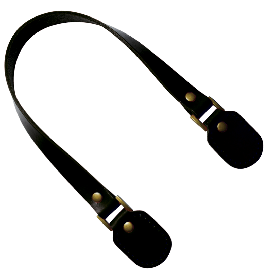 Leather Handle with U-Shaped Ring (AG) 20mm × 53cm