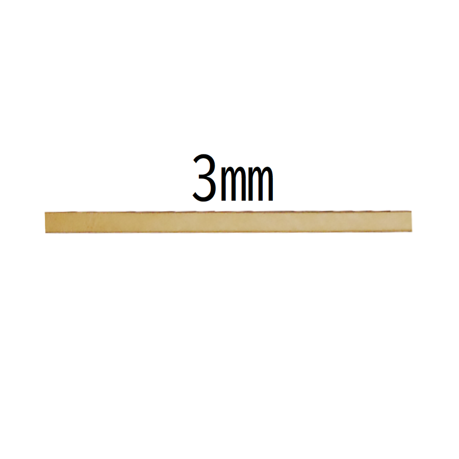 Thin Leather Tape 3mm × 10m