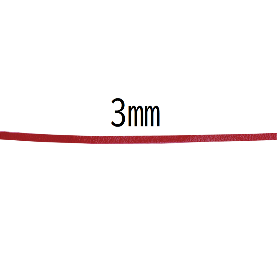Natural Leather Cut (Set of 5) 3mm × 90cm