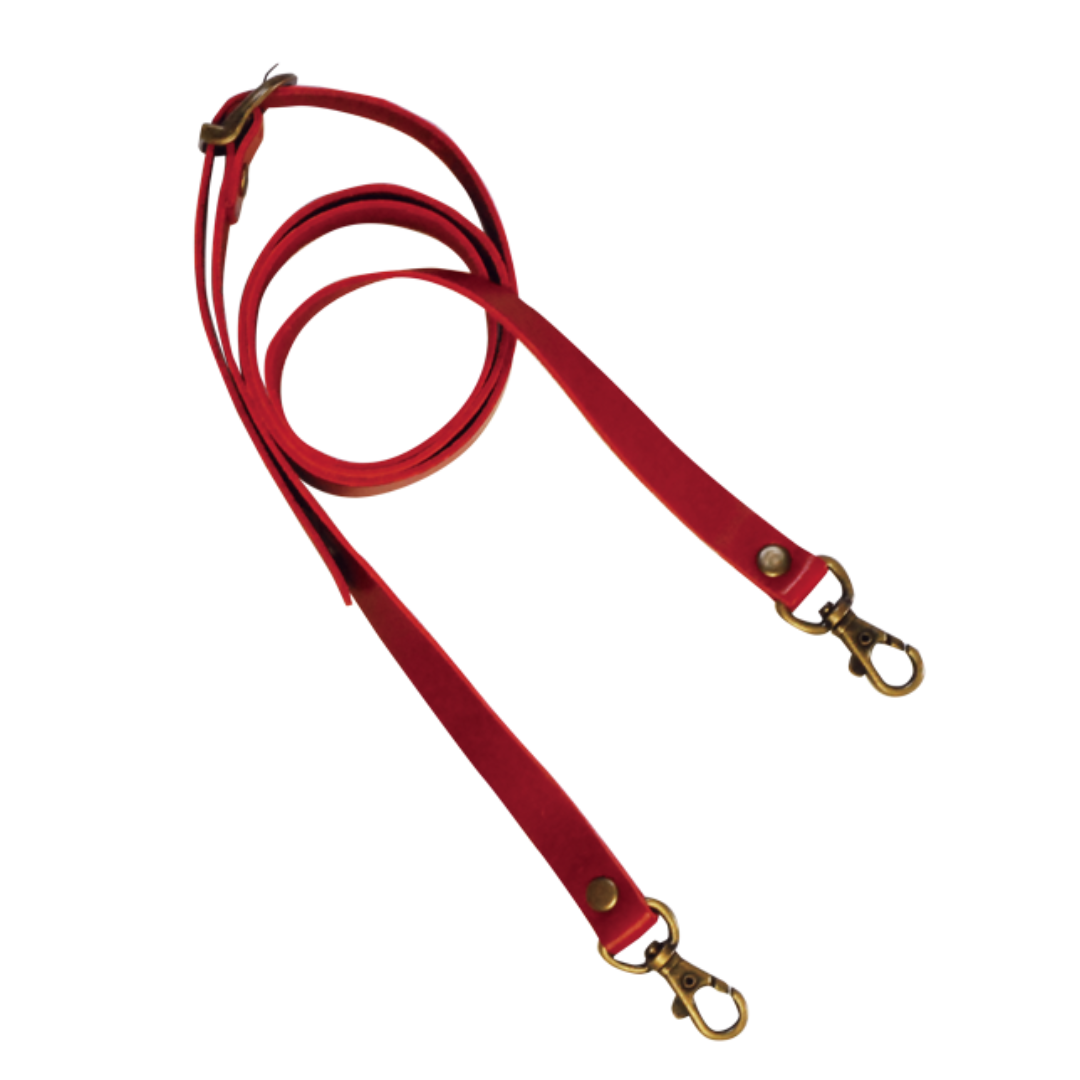 Leather Shoulder Strap 15mm × 105–125cm