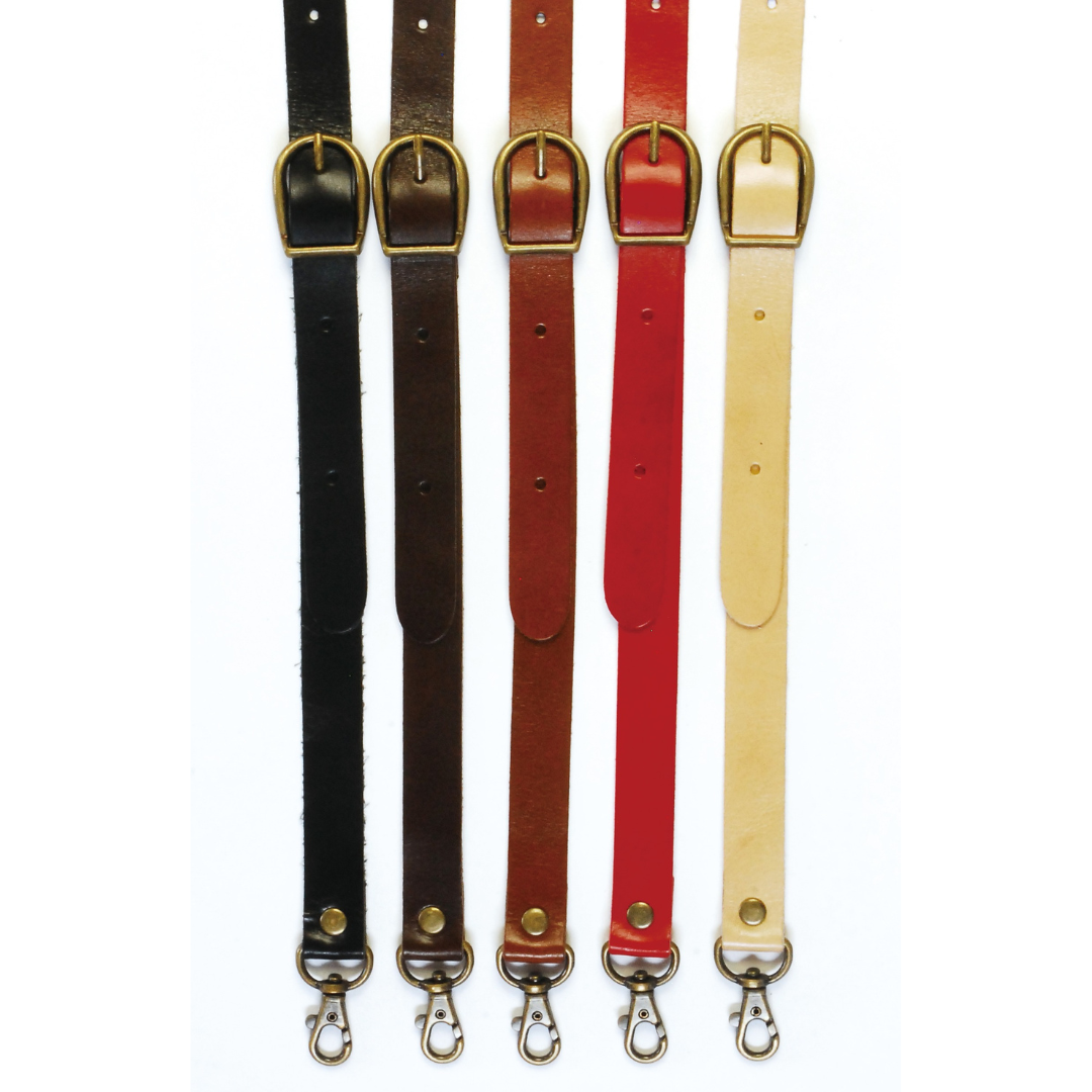 Leather Shoulder Strap 20mm × 105–125cm