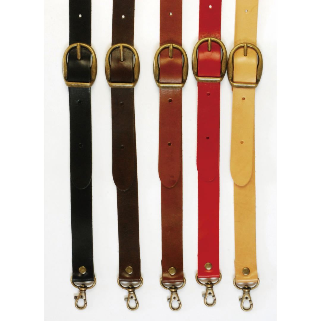 Leather Shoulder Strap 25mm × 105–125cm