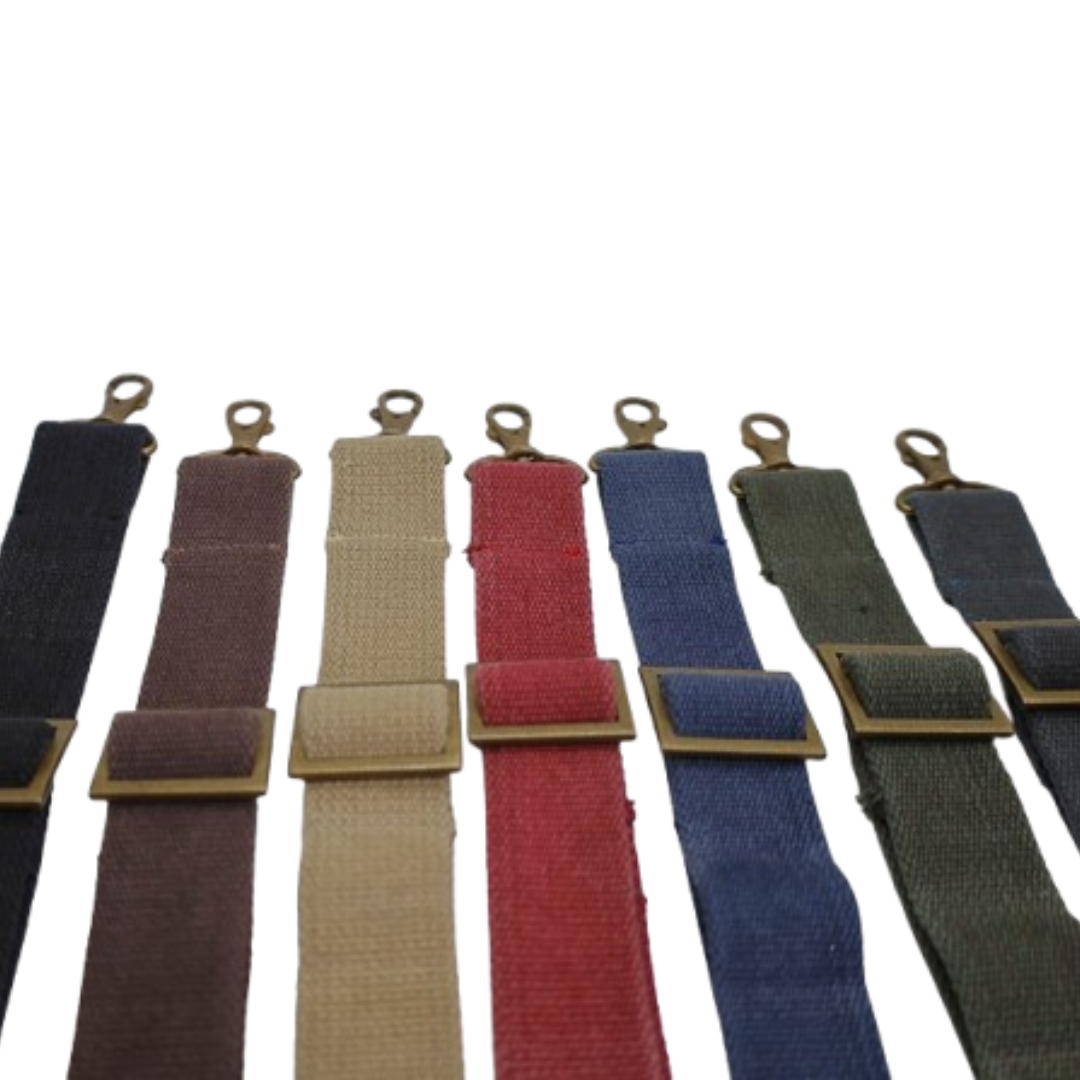 Vintage Heavyweight Cotton Shoulder Strap – 30mm × 80-130cm (1 pc)