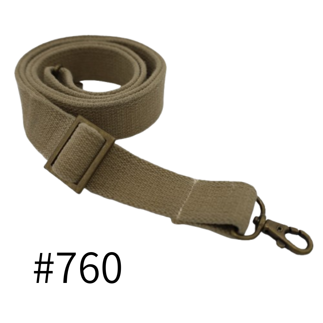 Vintage Heavyweight Cotton Shoulder Strap – 30mm × 80-130cm (1 pc)