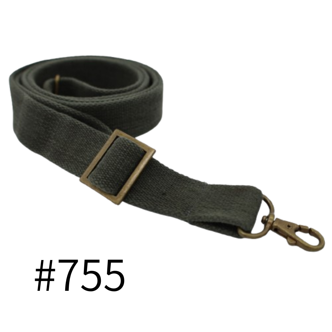 Vintage Heavyweight Cotton Shoulder Strap – 30mm × 80-130cm (1 pc)