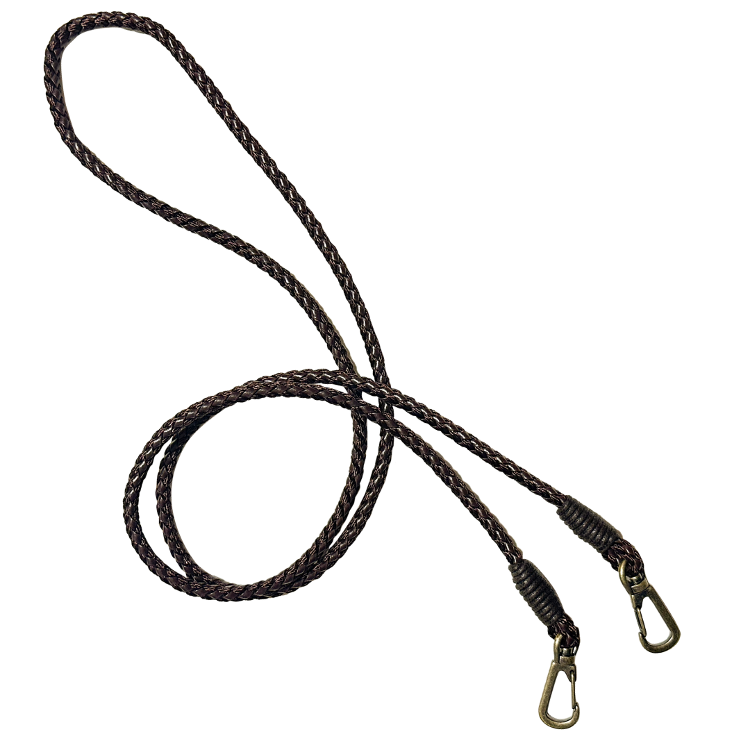 Polyester & Faux Leather Mix Shoulder Strap Ø5mm × 120cm