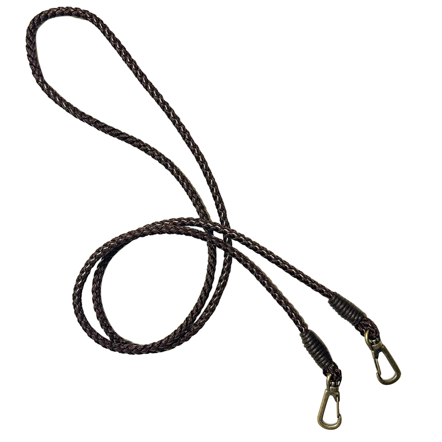 Polyester & Faux Leather Mix Shoulder Strap Ø5mm × 120cm