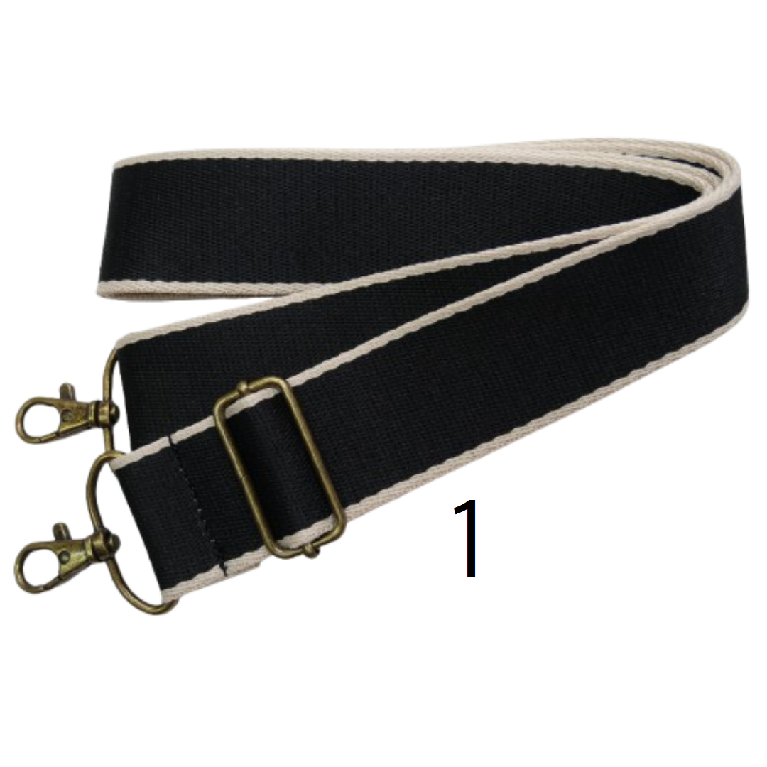 Striped Shoulder Strap (38 mm × 70–130 cm)