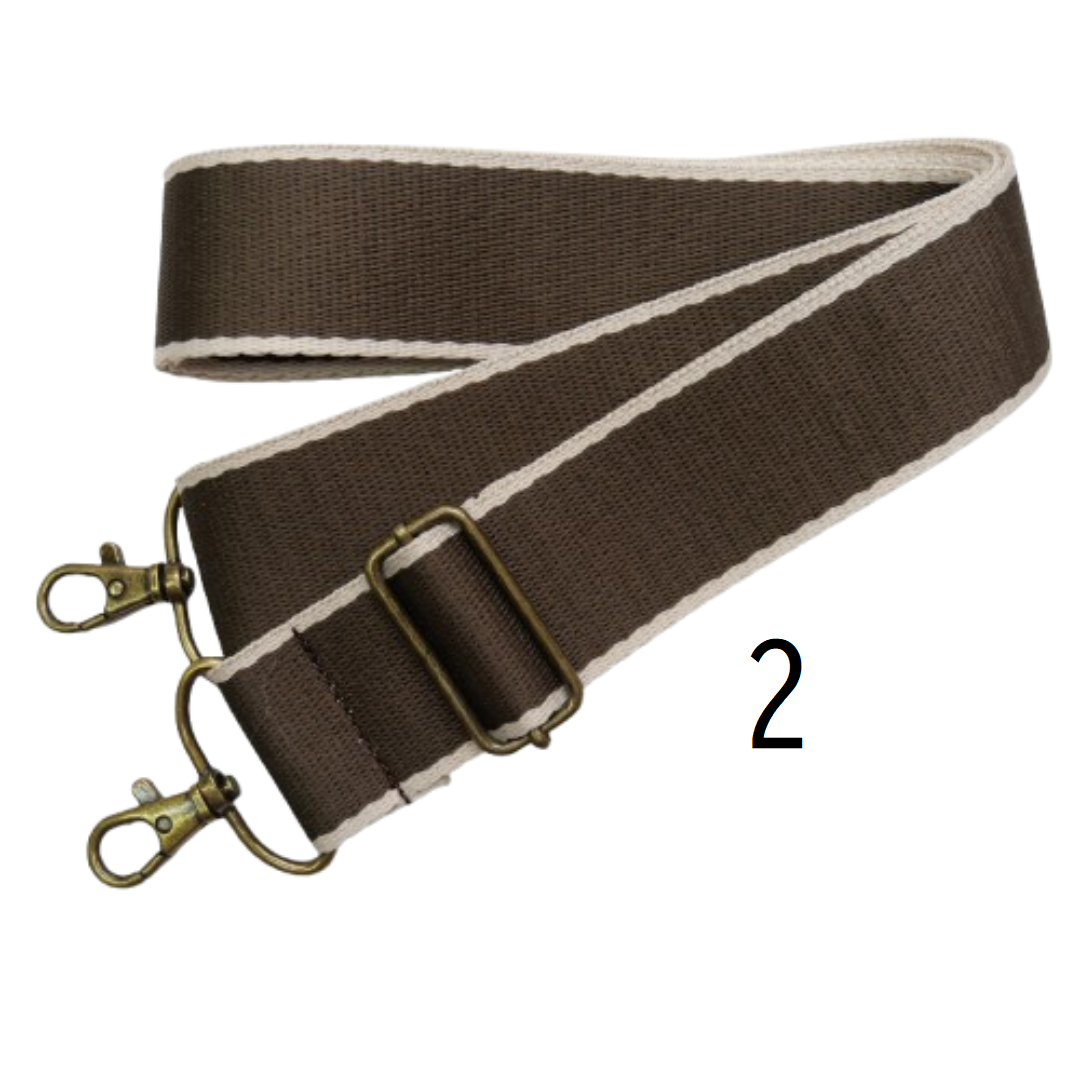 Striped Shoulder Strap (38 mm × 70–130 cm)