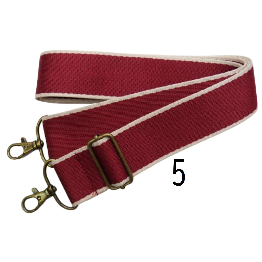 Striped Shoulder Strap (38 mm × 70–130 cm)