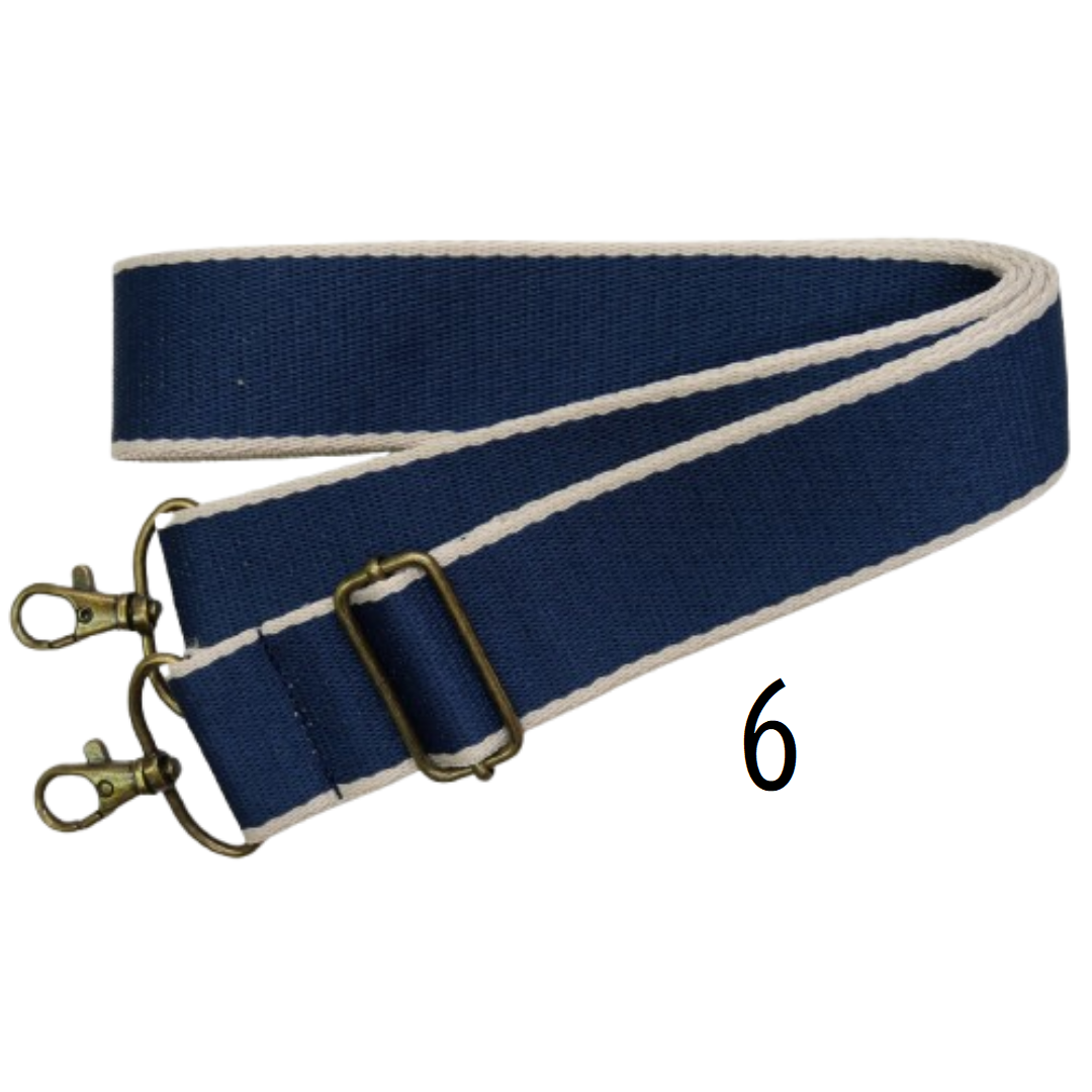 Striped Shoulder Strap (38 mm × 70–130 cm)