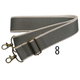 Striped Shoulder Strap (38 mm × 70–130 cm)