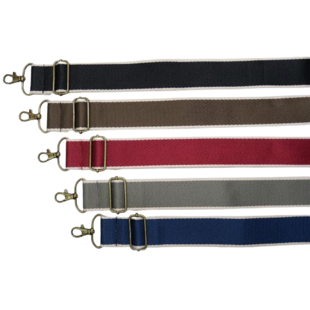 Striped Shoulder Strap (38 mm × 70–130 cm)