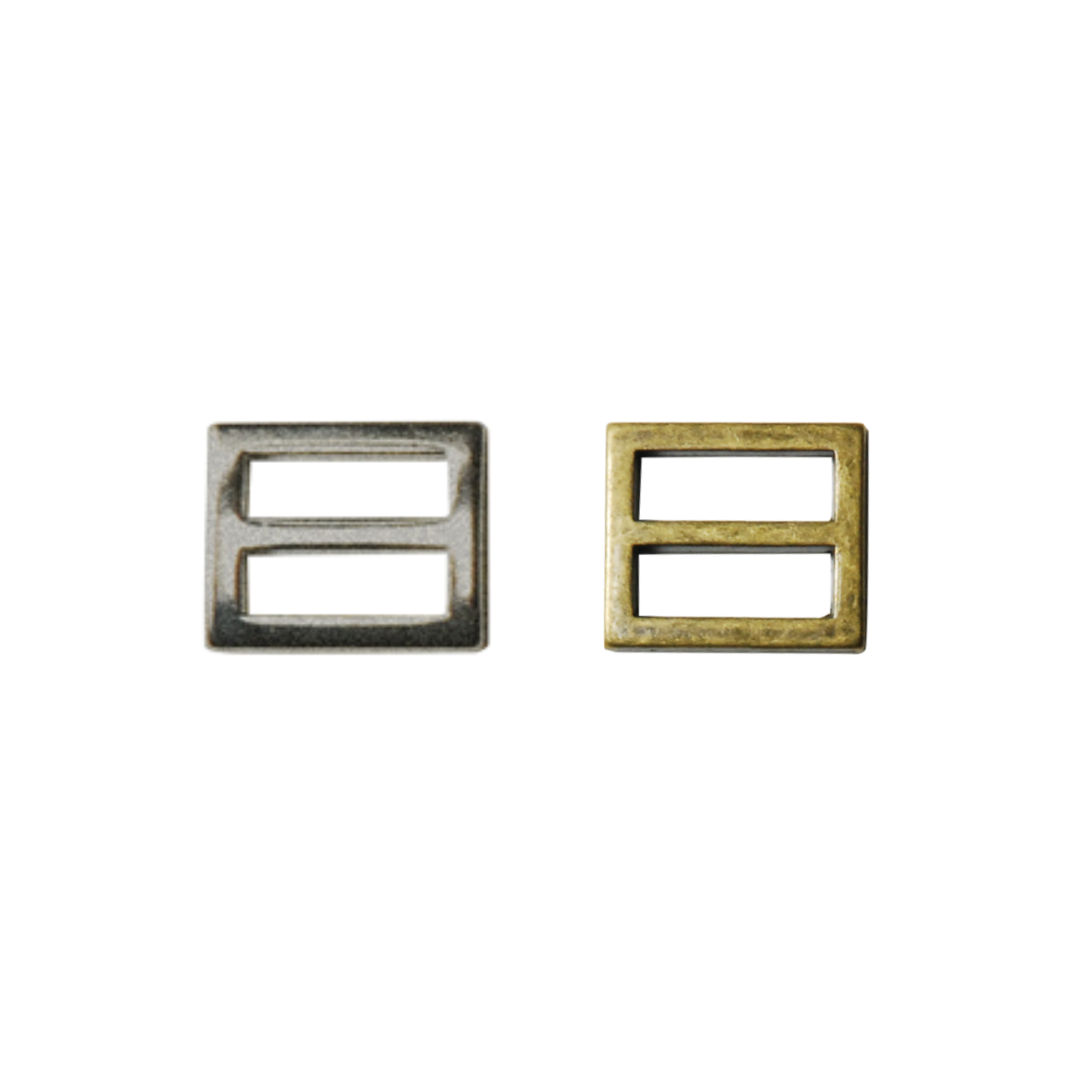 Slide Buckle (Pack of 2) 15mm 20mm × 17mm