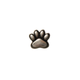 Screw-Type Magnetic Snap (Paw Print) 17mm × 5mm